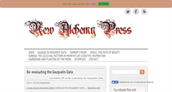 Desktop Screenshot of newalchemypress.com